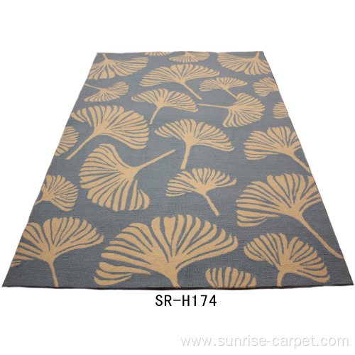 Dyeable Polyester Hand Hooked Carpet